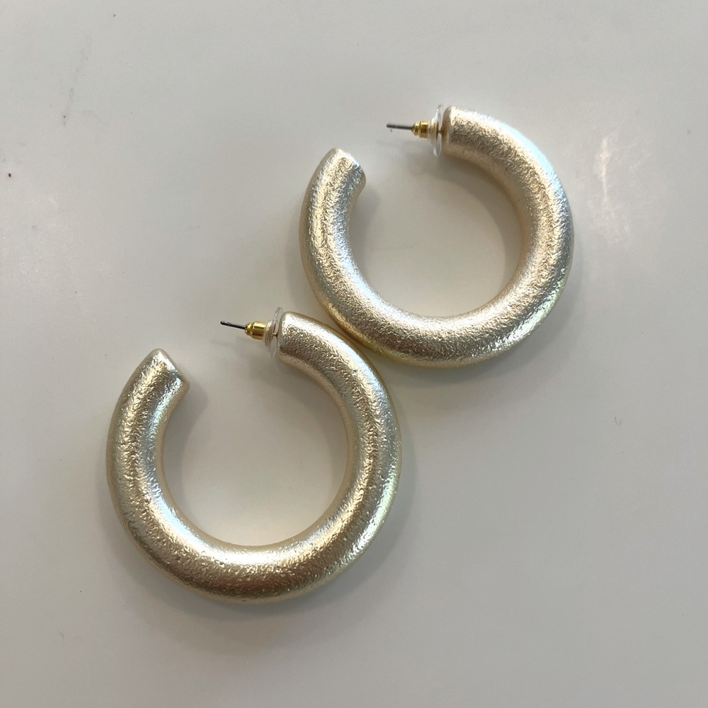 Chunky Plated Gold Hoops ✨ Sheila Fajl inspired